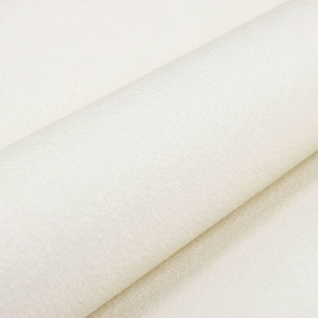 10x0,53m Vlies Tapete 3D Einfarbig Creme