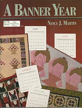 Paperback A Banner Year (Quilting) Book