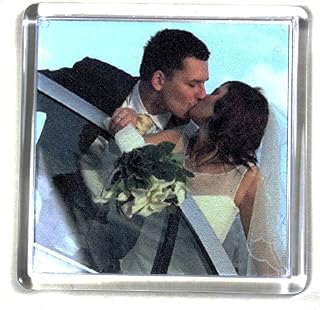 10 Square Blank Photo Fridge Magnet 57 x 57 mm Insert 99809