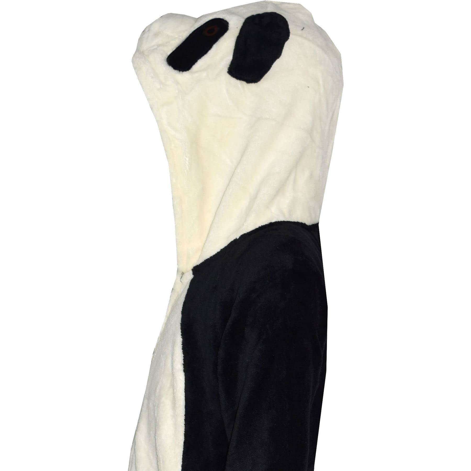A2Z 4 Kids Jungen Mädchen Vlies Strampelanzug Eins Stück Kapuzen Animal Super Weich Panda Jumpsuit Pyjama Kostüm Geschenk Für Kinder Mädchen & Jungen 2-3, 3-4, 5-6, 7-8, 9-10, 11-12 & 13 Jahre