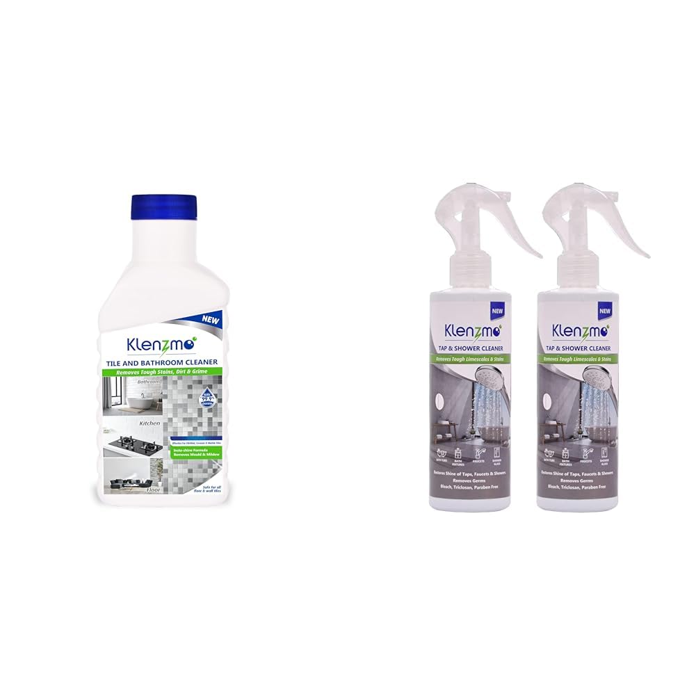 Klenzmo Tile Cleaner & Tap Cleaner Spray (Pack of 2) (B0CL4C8R8Y) Amazon Price History, Amazon Price Tracker