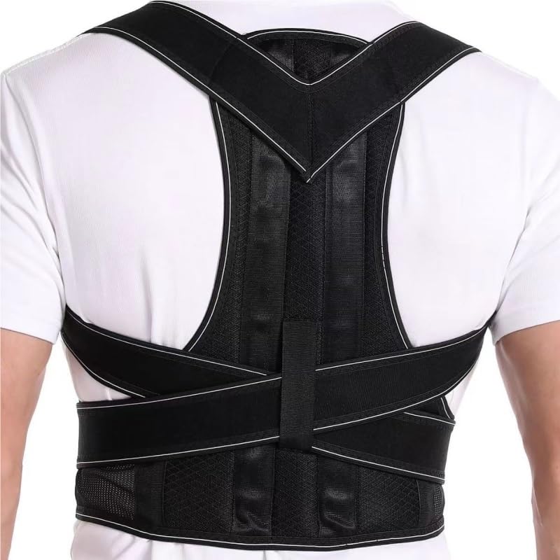 Back Correction Belt Adjustable Posture Support for Both Men Women