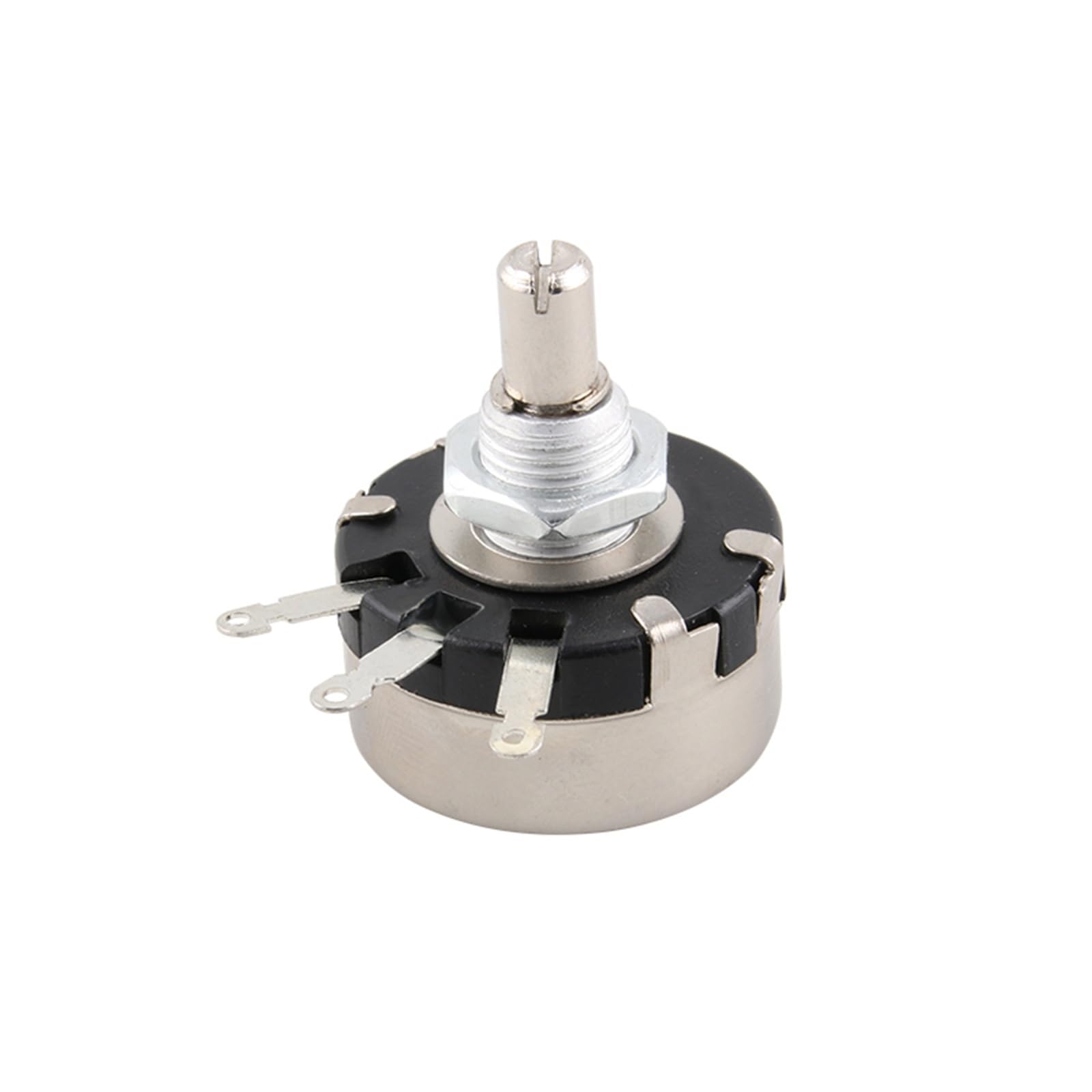 potenziometro a filo avvolto, Potenziometro rotativo a filo avvolto WX110 5K - Resistenza da 27Ω a 10KΩ, tolleranza ±10%