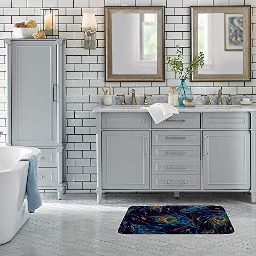 Ensemble tapis salle de bain lavable en machine antidérapant - 4