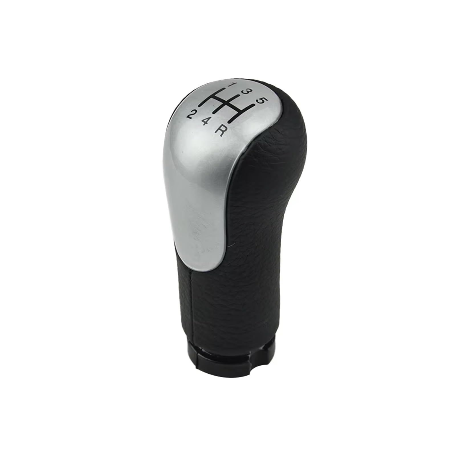 WSBOJXTH Gear Stick Compatible with Fiesta for Fusion 2002-2026 5 Speed Gear Shift Knob Lever Shifter Handball Gaitor Boot Cover 2S6R7217AC 1151765(5-Speed Silver)