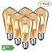 Produktbild Edison Vintage Glühbirne, Edison LED Lampe Warmweiß E27 4W Retro Glühbirne Vintage Antike Glühbirne Ideal für Nostalgie und Retro Beleuchtung im Haus Café Bar usw - 6 Stück