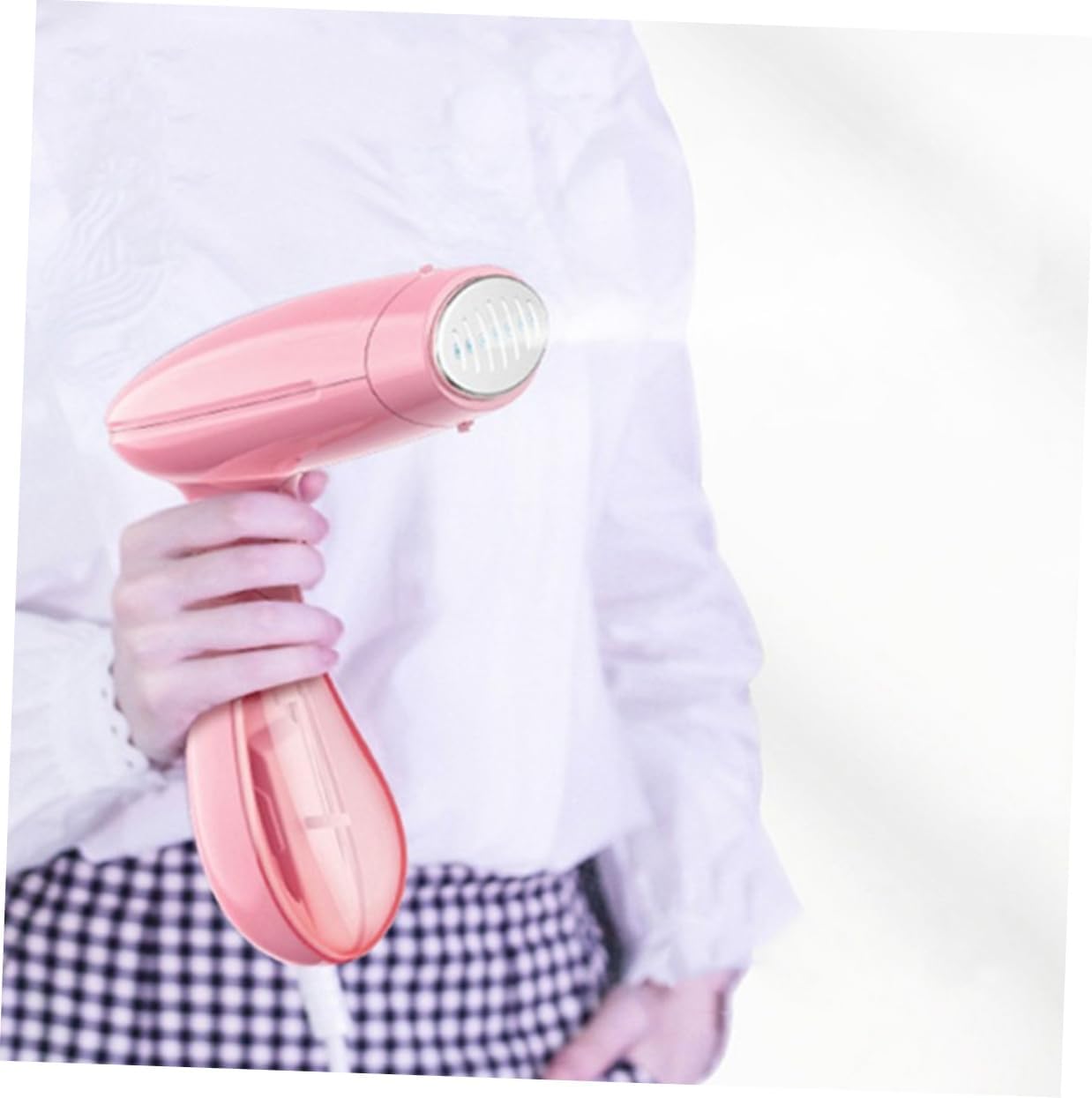 Mobestech Handheld Clothes Steamer Ironing Steamer for Home Use Material Compact Design No Water Leakage for Travel and Everyday Wrinkle Removal