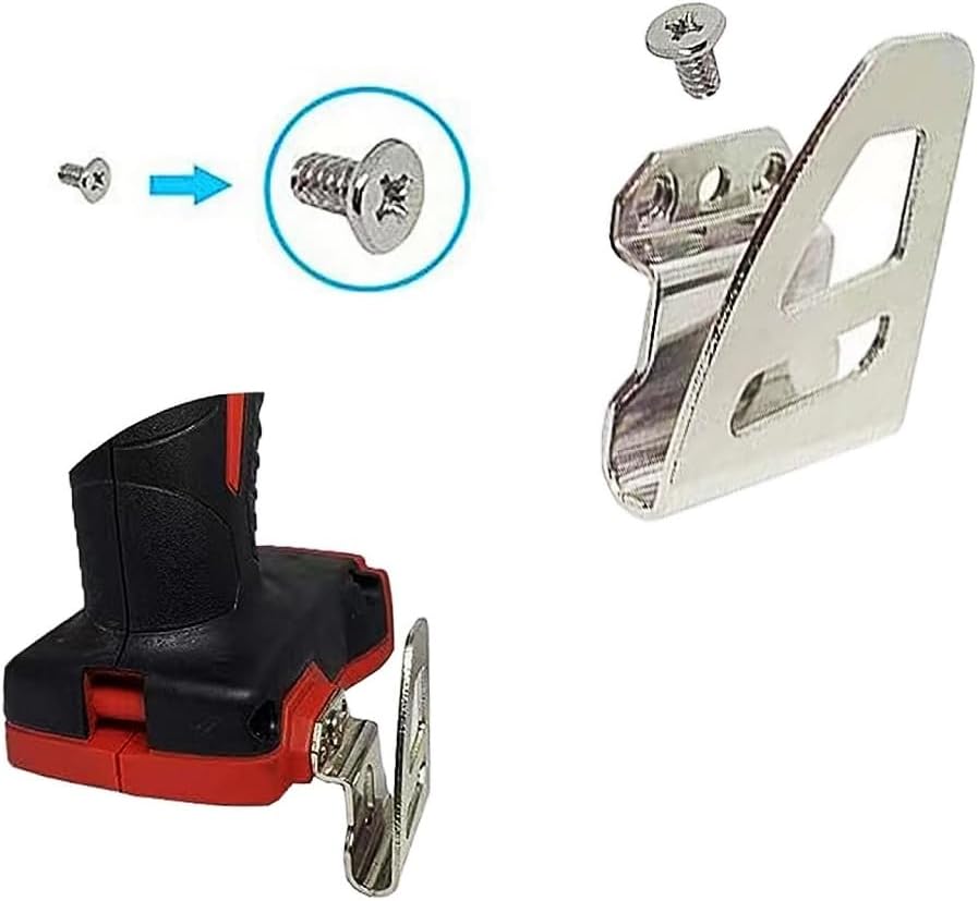 42-70-2653 Belt Clip Hook Compatible with Tools 2604-20, 2604-22, 2604-22CT, 2797-22,2804-20,2904-20, Impact Driver Hammer Drill Belt Clip（8-pack)