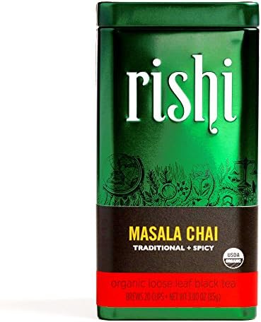 Rishi Masala Chai Loose Leaf Tea 1.94 oz each (1 Item Per Order)