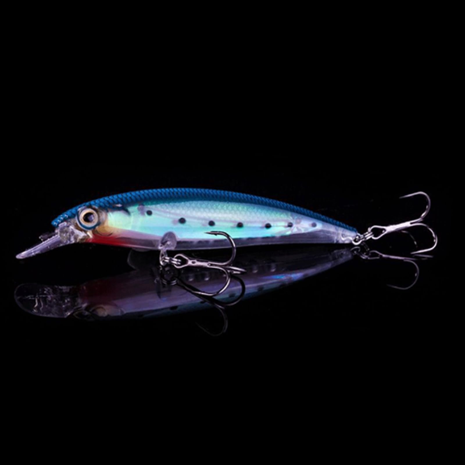 Esca Artificiale da Pesca 12,5 g 11 cm Sistema a Sfera in tungsteno Manovella Wobbler Attrezzatura da Pesca Ami Esca Rigida Accessorio da Pesca Attrezzatura da Pesca