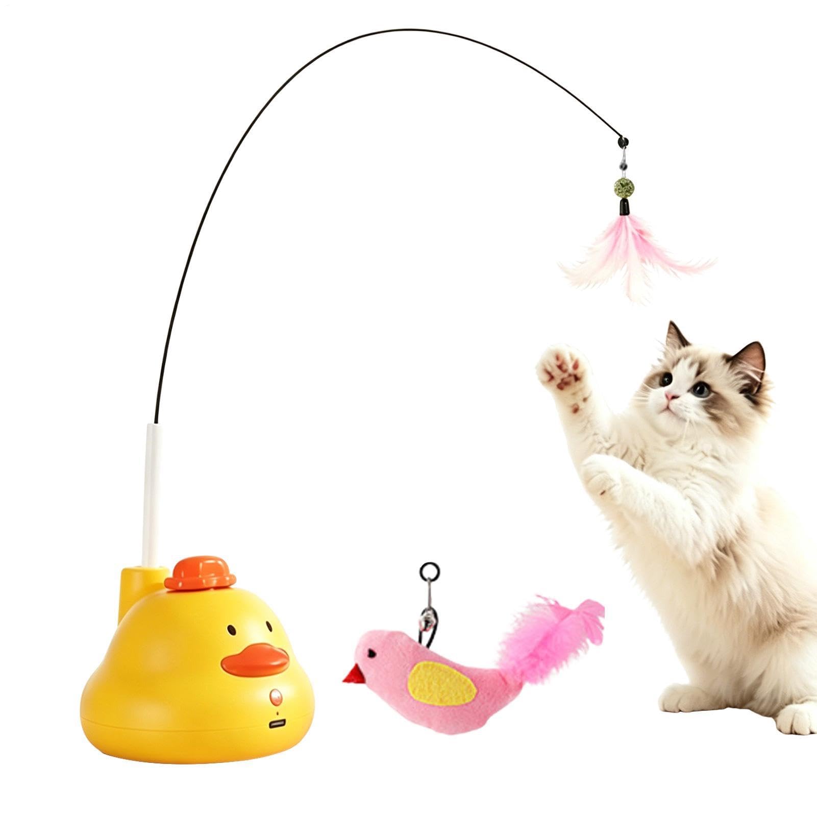 Jouet robotique pour chat idéal pour stimuler votre félin pendant vos absences