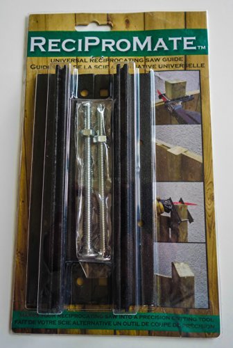 ReciProMate- Reciprocating Saw Guide Attachment For Cutting 4x4 Fence and Deck Posts
