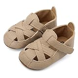  Cheerful Mario Sandalias Para Bebé Niñas Niños Zapatos Primeros Pasos para Bebé Caqui 2 12-18 meses