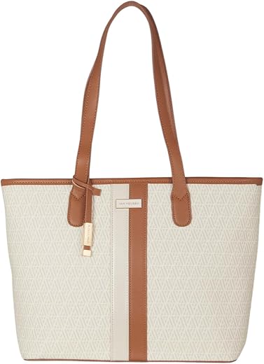 Van Heusen Women White Graphic Print Casual Handbag