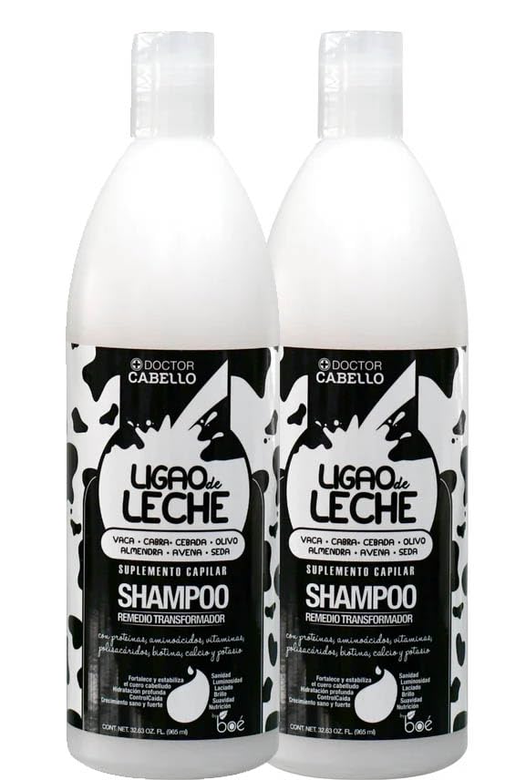 Ligao de Leche Shampoo, 32 oz, 2 Pack, Hair Transforming Supplement