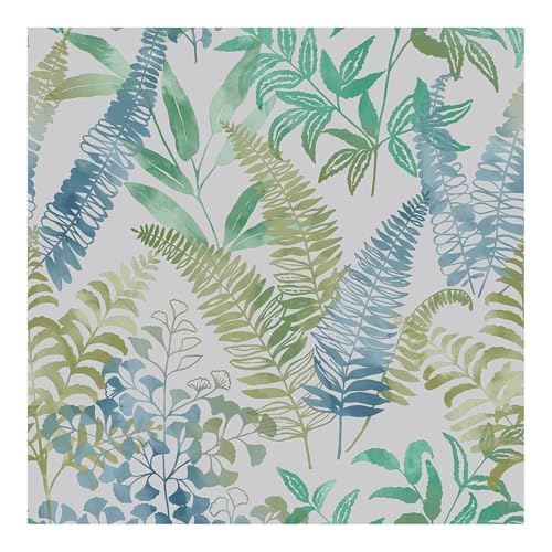 Papier peint Temptation Aqua pose facile intissé sans table - 2