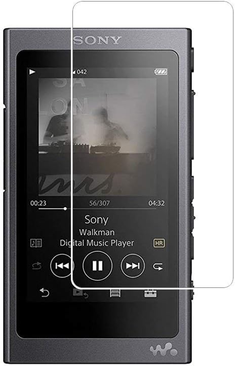 (2 Pack) for Sony NW-A55/ NW-A56 Screen Protector,9H Hardness Tempered Glass Screen Protector for Sony A55 A56 with Anti-fingerprint Bubble-Free Crystal Clear