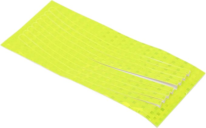 Calcomanías reflectantes para llanta de bicicleta x10 miniatura 6