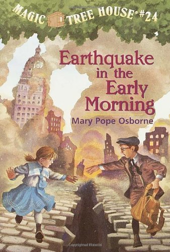 Earthquake in the Early Morning (Magic Tree Hou... B00AR0AF8U Book Cover