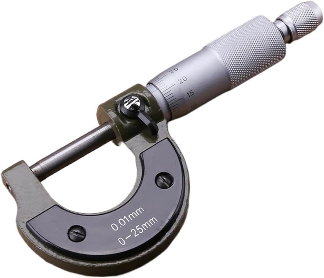 Practical Measurement Micrometer Carbon Steel Metric Micrometer Accessories Micrometer Gauge Meter Accurate Measuring Tool,