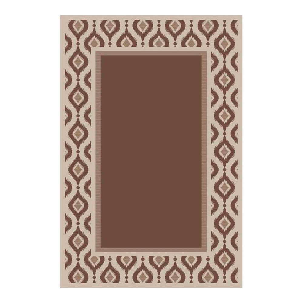 Venture Forward Reversible RV Patio Mat - Ikat Design - Multiple Sizes - Perfect for Camping, Deck, or Outdoor Use