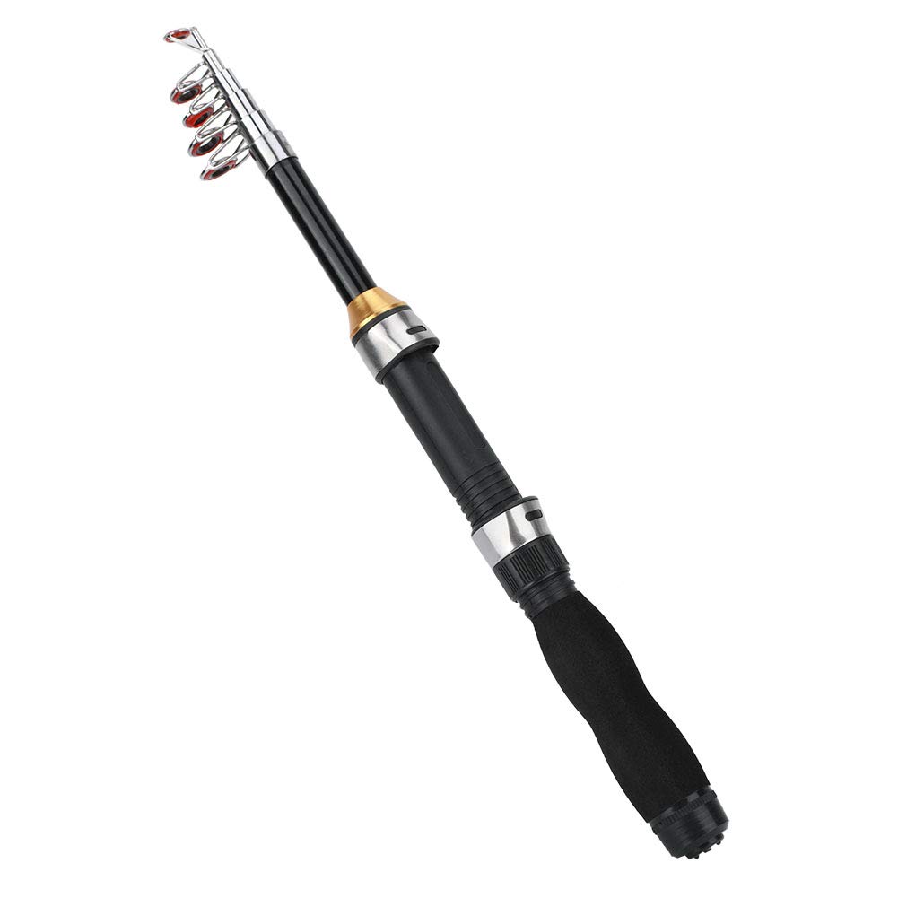 Caña de Pescar Portátil, 1.2 Metros, para Pesca en Hielo y Mar, Herramienta Mini Compacta, Modelo 28049-100