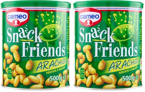 Snack Friends Arachidi Lattina - 500 g (Confezione da 2)