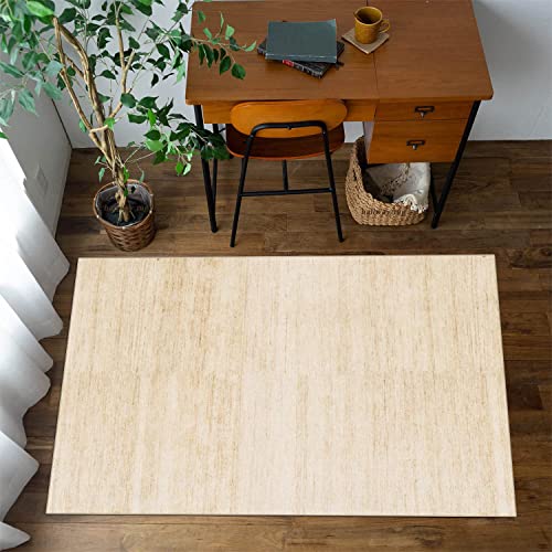 Alfombra de pasillo beige lavable que evita caídas en tu hogar 6