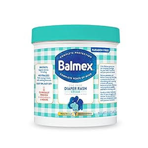 Balmex Complete Protection Daily Baby Diaper Rash Cream, Clinically Proven To Reduce Redness in Just One Use*, with Zinc…