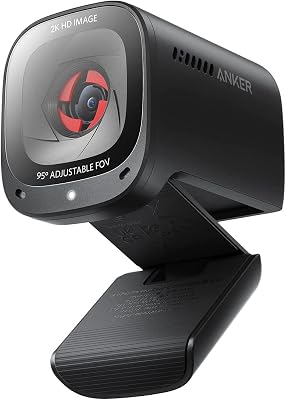 Anker PowerConf C200 2K Webcam for PC/Laptop/Mac, Computer C - best low light webcams