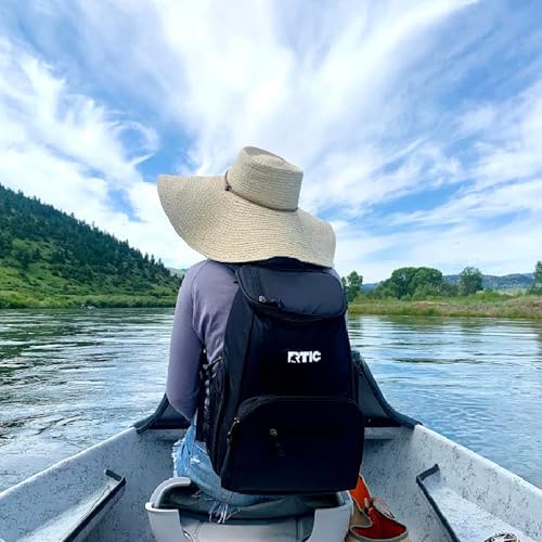 RTIC 15-Can Lightweight Backpack Cooler, Smoke — view 5