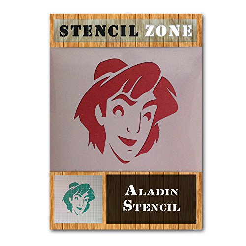 Aladdin carácter cara Genie Mylar aerógrafo