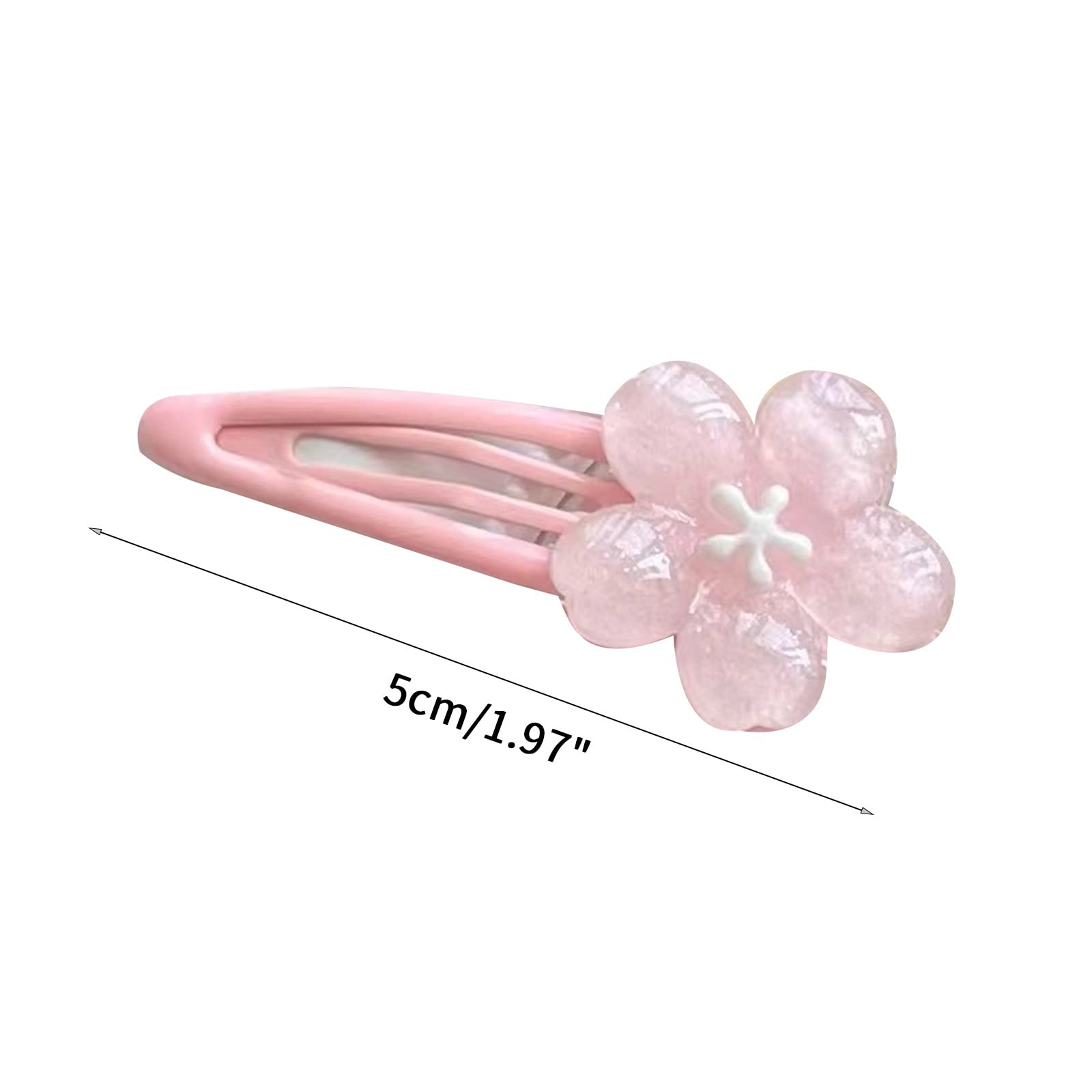 Amazon.com : Jelly Texture Cherryblossom Hairpins Hot Teens Pink