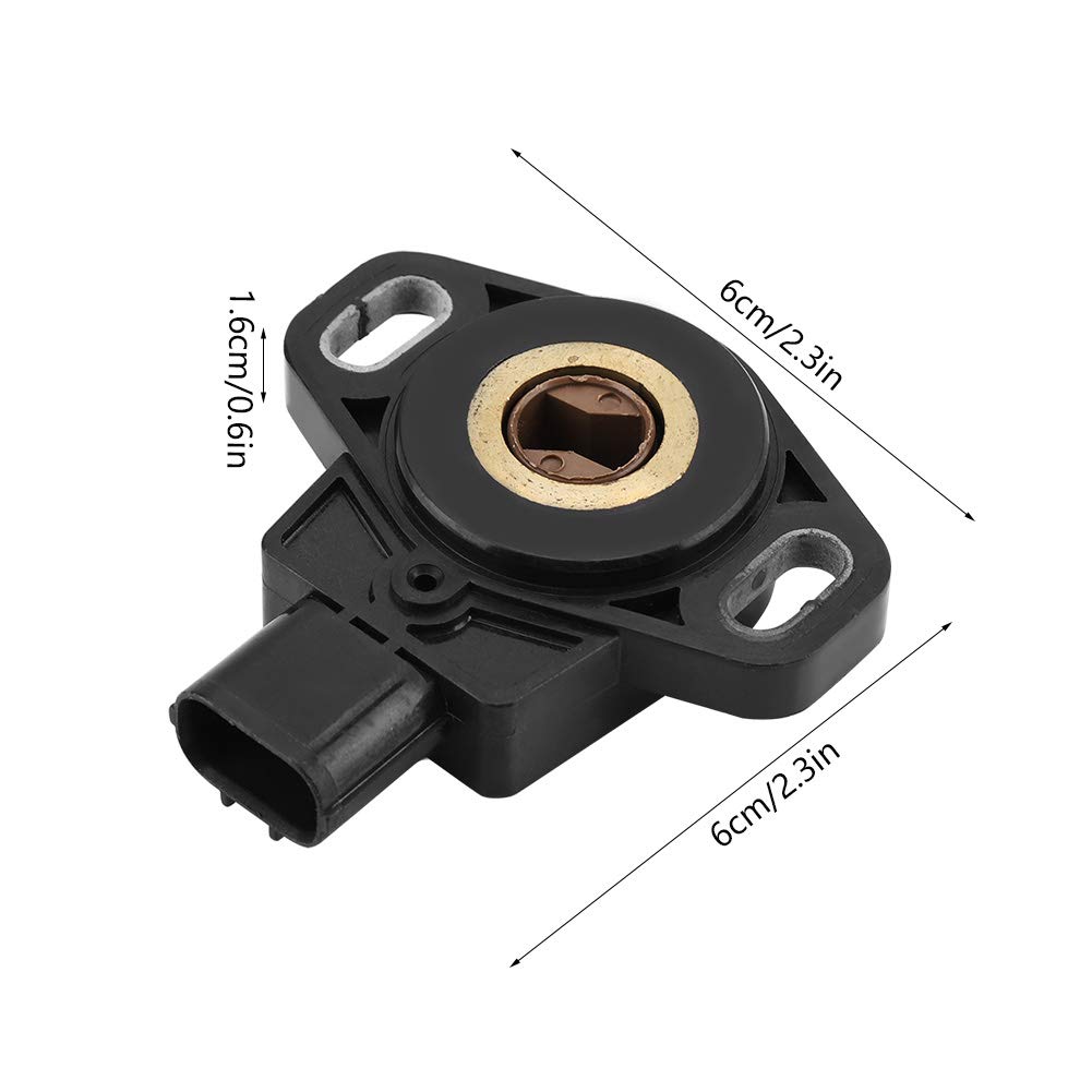 KIMISS Czujnik położenia przepustnicy 16402-RAA-A01 3-pinowy for CR-V 2002-2006 - Wysoka precyzja, łatwy montaż