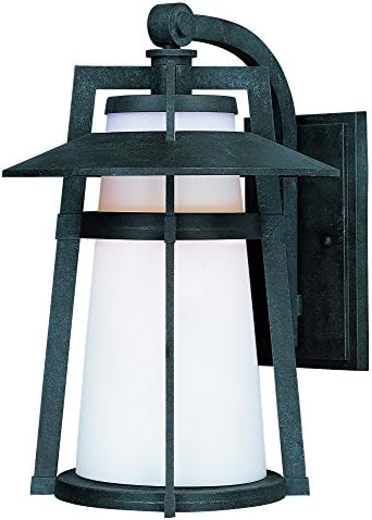 Maxim Calistoga-One Light Outdoor Wall Mount in Modern Style-9 Inches Wide by 12.5 inches high