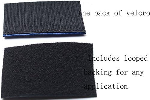 TACVASEN® Bundle 2 Pieces-Tactical Police Law Enforcement Thin Blue Line United States Flag Patch