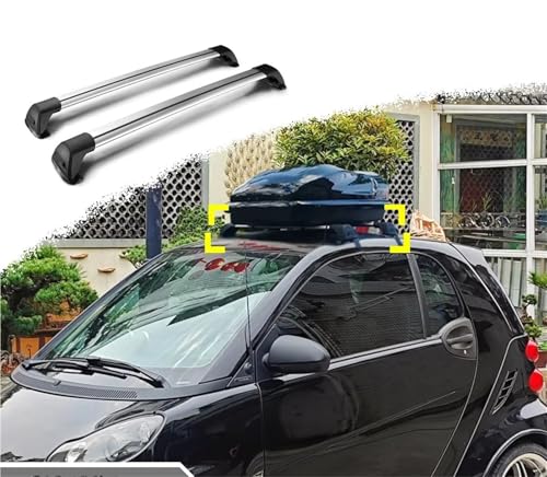 Barres de toit longitudinales porte-bagages Smart 451 2009-2020 - 2