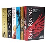 red car The Red Rising Series 6 Books Collection Set (Red Rising, Golden Son, Morning Star, Iron Gold, Dark Age & Light Bringer) Paperback by Pierce Brown