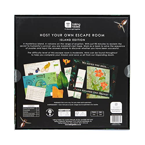 Island Escape Room Juego de Mesa para Adultos y Jóvenes miniatura 2