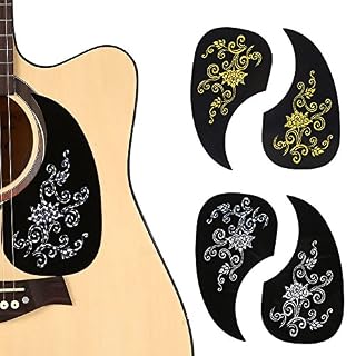 Drfeify 2pcs pickguard de Autocollant de Garde Accessoire de Guitare Acoustique - Les Beatles, Paul McCartney, John Lennon, RIngo Starr, George Harrison Drfeify 2pcs pickguard de Autocollant de Garde Accessoire de Guitare Acoustique – Image 3