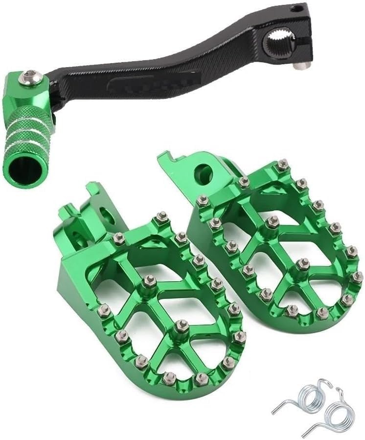 Pédales Tout-Terrain pour Kawasaki KX450 et Repose-Pieds Spécial Enduro