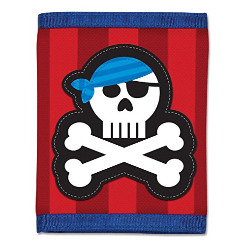 Preisvergleich Produktbild Stephen Joseph SJ520129B Geldbörse mit Applikation, Pirat
