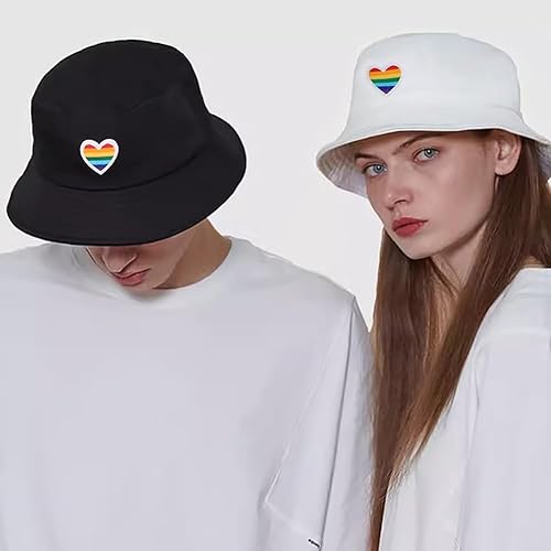 Miniatura 7 de XYIYI Sombreros de pescador de playa de algodón bordado de moda para mujeres niñas