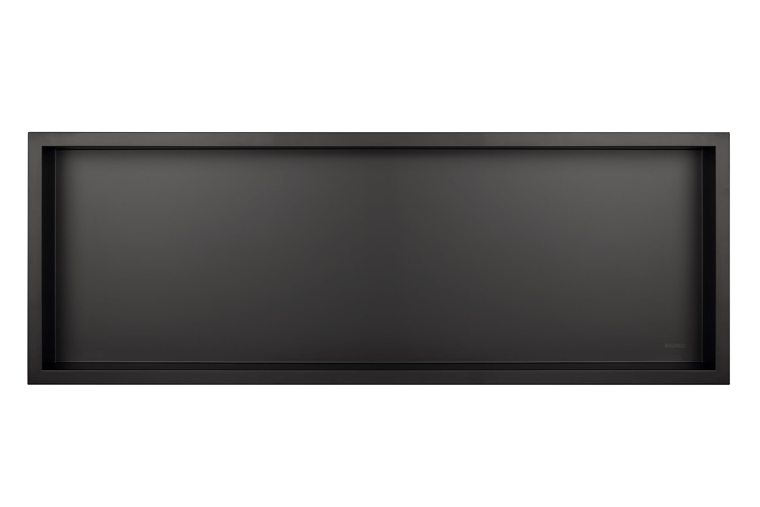 Wall-Box One Acero Inoxidable Negro 90x30x10cm Nicho de Ducha de Pared Impermeable