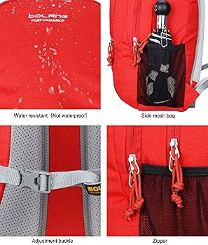 BOLANG College Backpack for Men Water 