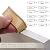 U-Shape Edge Banding, 16.4ft Self Adhesive Veneer Edging,TPE Flexible Furniture Edge Protector for Cabinet Repair Furniture Restoration (14MM, Black)