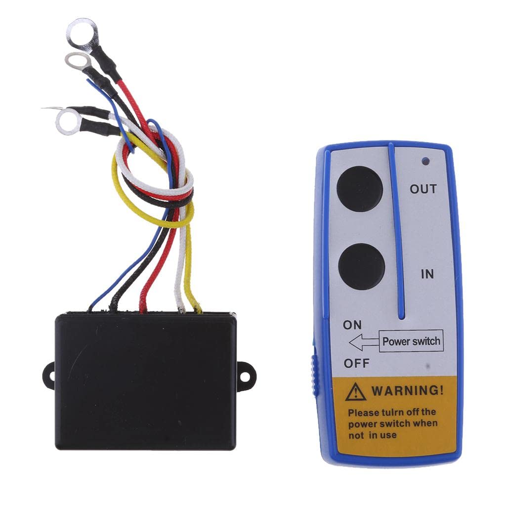 12V Winch Wireless Remote Control On/Off Switch for Truck Jeep ATV SUV | Authentic Collector's Piece | Rare Collectible | 1 Piece Wireless Winch Remote Control-image-6