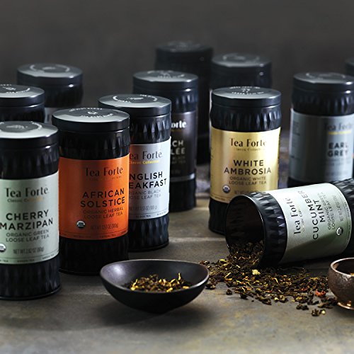 Tea Forte Apricot Amaretto Loose Tea Canister, Makes 35-50 Cups, Herbal Retreat Organic Herbal Tea thumb #5