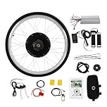 Kit de conversión eléctrica de 26 Pulgadas para Bicicleta eléctrica, Kit Bicicleta electrica,48 V, 1000 W, Pantalla LCD, Rueda Trasera