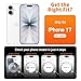 PELEPUES for iPhone 17 Case Magnetic, Military Grade Shockproof Phone Case Cover with 360° Rotatable Metal Ring Stand Kickstand [Compatible with MagSafe] for iPhone 17, Purple